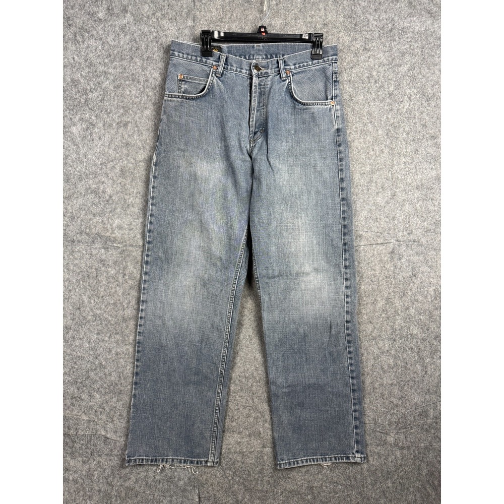 Vintage Lee Riders Sanforized Jeans Men's 34 (FITS 32 x 30) Distressed UNION USA
